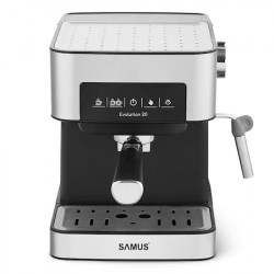 Espressor Samus EVOLUTION 20, 850 W,20 Bari, 1600 ml Rezervor apa, Inox