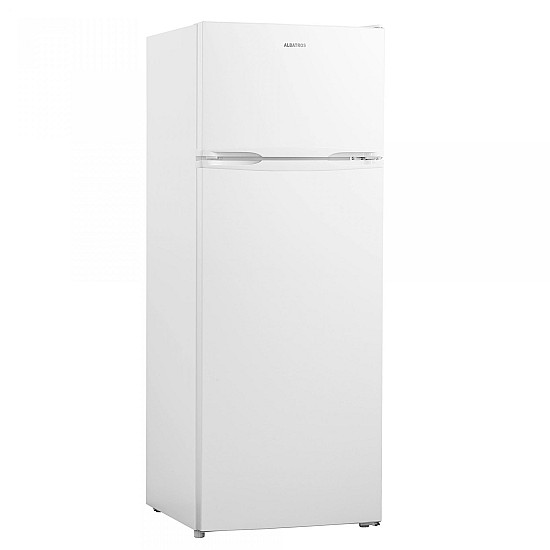 Frigider cu 2 usi Albatros FA283E, 206 l, Clasa energetica E, Termostat reglabil, H 143 cm, Alb