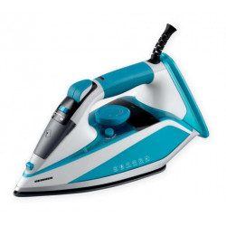 Fier de calcat Heinner EmeraldSteam HSI-2400LGR, 2000-2400W, talpa cu invelis ceramic, oprire automata, anti-picurare, anti-calcar, verde