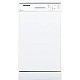 Masina de spalat vase Heinner HDW-FS4505WE++, 10 Seturi, 5 programe, Clasa E, Half load, Aquastop, 45 cm, Alb