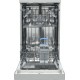 Masina de spalat vase Heinner HDW-FS4506DSE++, 10 Seturi, 6 programe, Clasa E, Half load, Aquastop, 45 cm, Antracit