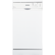 Masina de spalat vase Heinner HDW-FS4552WE++, 10 Seturi, 5 programe, Clasa E, Program Rapid 30’, 45 cm, Alb