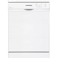Masina de spalat vase Heinner HDW-FS6062WE++, 12 Seturi, 6 programe, Clasa E, Program Rapid 30’, 60 cm