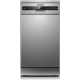 Masina de spalat vase Heinner HDW-FSM45710AXD+++, 10 seturi, 7 programe, Auto-Door opening, Control electronic, Display LED, Clasa D, 45 cm, Inox
