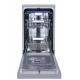 Masina de spalat vase Heinner HDW-FSM45710AXD+++, 10 seturi, 7 programe, Auto-Door opening, Control electronic, Display LED, Clasa D, 45 cm, Inox