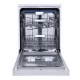 Masina de spalat vase Heinner HDW-FSM60714AWD+++, 14 seturi, 7 programe, Auto-Door opening, Control electronic, Display LED, Aquastop, Clasa D, 60 cm, Alb