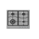 Plita incorporabila Heinner HBH-M495IWFIX, Gaz, 4 arzatoare, Gratar fonta, Wok, Aprindere electrica, Dispozitiv de siguranta, 60 cm, Inox