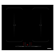 Plita incorporabila Heinner HBHI-M4ZB2FXTC, Inductie, 4 zone de gatit, Bridge, Boost, Control touch, Timer, Protectie copii, Indicator caldura reziduala, 60 cm, Negru