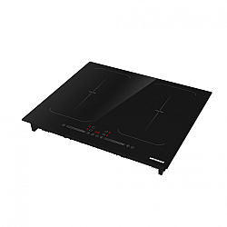 Plita incorporabila Heinner HBHI-M4ZB2FXTC, Inductie, 4 zone de gatit, Bridge, Boost, Control touch, Timer, Protectie copii, Indicator caldura reziduala, 60 cm, Negru