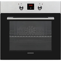 Cuptor incorporabil Heinner HBO-V659GCDRC-IX, 69 l, 9 functii, Multifunctional, Grill, Ventilatie, Timer, Display touch, Perete catalitic, Butoane pop-up, Clasa A, Inox