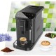Espressor automat Heinner Buongiorno HEMA-D20DBK, 1350W, 20 bar, capacitate rezervor apa 1.5L, capacitate compartiment boabe 190g, Negru