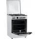 Aragar mixt Heinner HFSC-S66FDC-BIX, digital, 4 arzatoare, cuptor electric, aprindere electrica plita, timer, grill, ventilatie, 60x60, inox