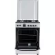 Aragar mixt Heinner HFSC-S66FDC-BIX, digital, 4 arzatoare, cuptor electric, aprindere electrica plita, timer, grill, ventilatie, 60x60, inox