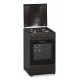 Aragaz Heinner HFSC-SME50BRW, Gaz, 4 arzatoare, Dispozitiv siguranta plita si cuptor, 50 cm, Maro