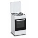 Aragaz Heinner HFSC-SME50WH, Gaz, 4 arzatoare, Dispozitiv siguranta plita si cuptor, 50 cm, Alb
