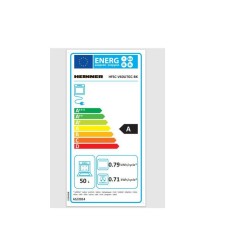 Aragaz Heinner HFSC-V60LITGC-BK, Mixt, 4 arzatoare, Aprindere electrica plita, Dispozitiv de siguranta plita, Cuptor electric, 6 functii, Timer, Grill, Duze GPL incluse, Tava si gratar cromat, latime 50 cm, adancime 60 cm, Negru