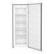 Congelator Heinner HFF-HM168SE++, 168 l, Control mecanic, 5 sertare, H 142.6 cm, Clasa E, Argintiu