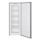 Congelator Heinner HFF-HM168XE++, 168 l, Control electronic, Afisaj cu indicatoare LED, 5 compartimente, Usa reversibila, Clasa E, H 142.6 cm, Argintiu