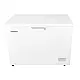 Lada frigorifica Heinner HCF-HM308INVCD, 308 l, Clasa D, Compresor inverter, Control electronic, Convertibila frigider/congelator, 2 cosuri, Maner cu incuietoare, Rezistenta la frig, Waterproof Display, Alb