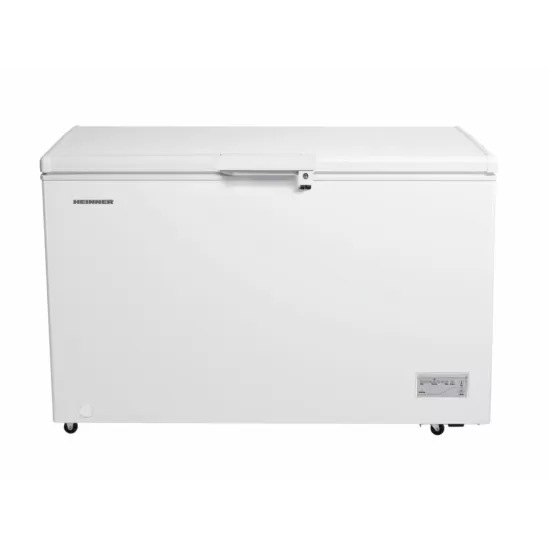 Lada frigorifica Heinner HCF-HM371CE++, 371 l, Clasa E, Control Electronic, Iluminare LED, Alb