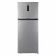 Frigider cu doua usi Heinner HF-HM415NFSE++, 415 l, Full No Frost, Clasa E, Compresor Dual Inverter, Display, Blocare Acces copii, H 178 cm, Argintiu