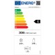 Side by side Heinner HSBS-HM513NFIMDXE++, 513 l, No Frost, Dozator de gheata, Display LED, Clasa E, Compresor Inverter, Smart, Alarma usa deschisa, H 177 cm, Inox