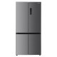 Side by side Heinner HSBS-HM522MDNFXE++, 522 l, Full No Frost, Convertibil frigider/congelator, Compresor Dual Inverter, Alarma usa deschisa, Clasa E, Dark Inox