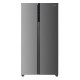 Side by side Heinner HSBS-HM532NFXE++, 532, Clasa E, Full No Frost, Display LED Touch, Alarma usa deschisa, H 177 cm, Inox