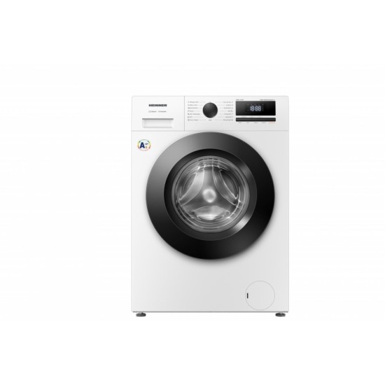 Masina de spalat rufe HEINNER HWM-HME1014IVA10+++, 10 KG, 1400 RPM, Clasa A-10%, MOTOR INVERTER, Display digital, Program Allergy steam, Alb