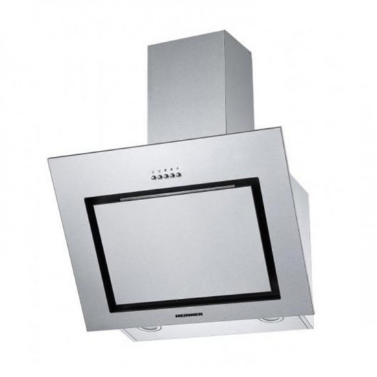 Hota incorporabila decorativa Heinner DCH-650RIX, Putere absorbtie 594.5 m3/h, 1 motor, 60 cm, Inox