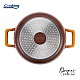 Oala cu capac Cooking by Heinner - Origini Chef Nicolai Tand, aluminiu turnat, invelis ceramic, inductie, 20 x 10 cm, 2.4 L 
