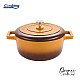 Oala cu capac Cooking by Heinner - Origini Chef Nicolai Tand, aluminiu turnat, invelis ceramic, inductie, 24 x 12 cm, 3.9 L