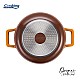 Oala cu capac Cooking by Heinner - Origini Chef Nicolai Tand, aluminiu turnat, invelis ceramic, inductie, 24 x 12 cm, 3.9 L