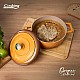 Oala cu capac Cooking by Heinner - Origini Chef Nicolai Tand, aluminiu turnat, invelis ceramic, inductie, 24 x 12 cm, 3.9 L