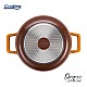 Oala cu capac Cooking by Heinner - Origini Chef Nicolai Tand, aluminiu turnat, invelis ceramic, inductie, 26 x 12.5 cm, 5.8 L