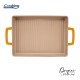 Grill Cooking by Heinner - Origini Chef Nicolai Tand, aluminiu turnat, invelis ceramic, inductie, 36 x 26.4 x 4 cm