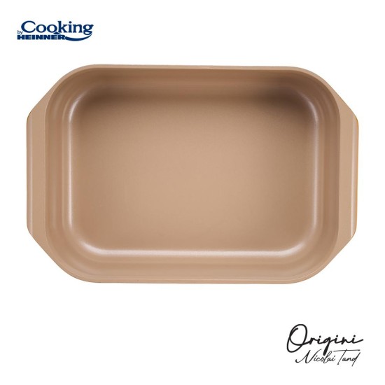 Tava cuptor Cooking by Heinner - Origini Chef Nicolai Tand, aluminiu turnat, invelis ceramic, 39 x 26 x 8.5 cm, 6 L