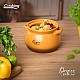 Oala ceramica cu capac Cooking by Heinner - Origini Chef Nicolai Tand, 12 x 11 cm, 2 L 