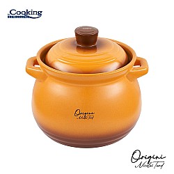 Oala ceramica cu capac Cooking by Heinner - Origini Chef Nicolai Tand, 17 x 18 cm, 4.5 L 