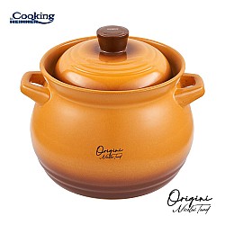 Oala ceramica cu capac Cooking by Heinner - Origini Chef Nicolai Tand, 19 x 19.5 cm, 6 L