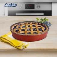 Tava rotunda acoperire ceramica 35x7 cm, Anca, Cooking by Heinner 