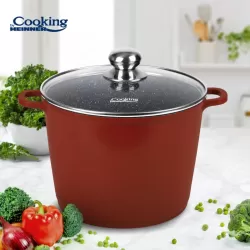 Oala cu capac Cooking by Heinner Calabria, aluminiu, 24x18cm, 8.2L