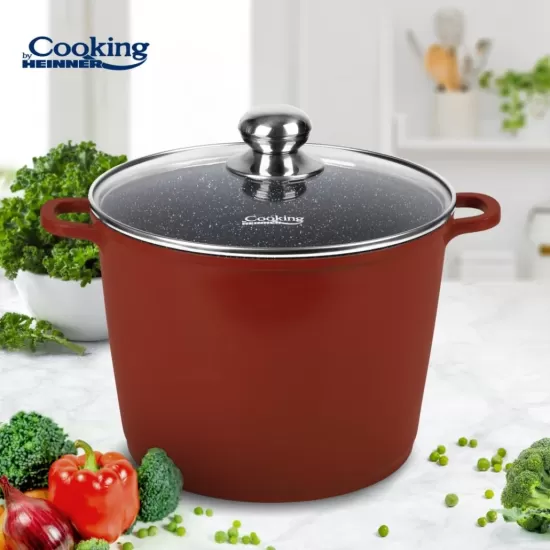 Oala cu capac Cooking by Heinner Calabria, aluminiu, 24x18cm, 8.2L