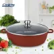 Cratita cu capac Cooking by Heinner Calabria, aluminiu, 40x9.8cm, 11L