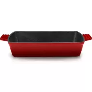Tava Cooking by Heinner Red Line, fonta emailata, 33 x 23 x 7 cm