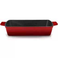 Tava Cooking by Heinner Red Line, fonta emailata, 33 x 23 x 7 cm