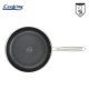 Tigaie Cooking by Heinner Titanium, 3 straturi, inox, inductie, 28 x 5.5 cm