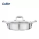 Cratita inox + capac sticla 26x7 cm, 3.5l, Atomic3, Cooking by Heinner