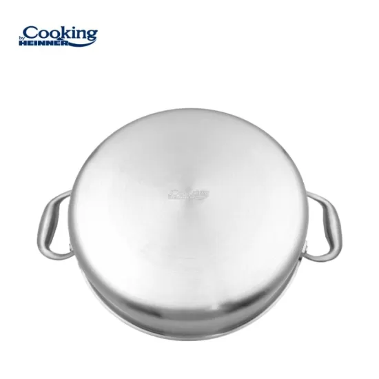 Cratita inox + capac sticla 26x7 cm, 3.5l, Atomic3, Cooking by Heinner