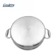 Cratita inox + capac sticla 26x7 cm, 3.5l, Atomic3, Cooking by Heinner